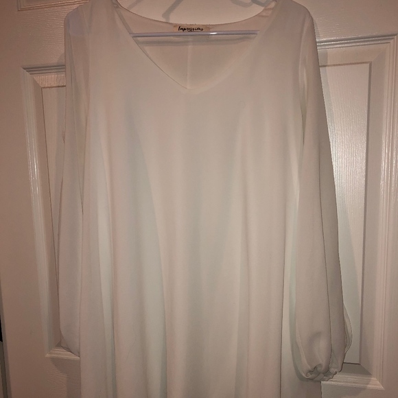 Dresses & Skirts - Cold Shoulder White Dress